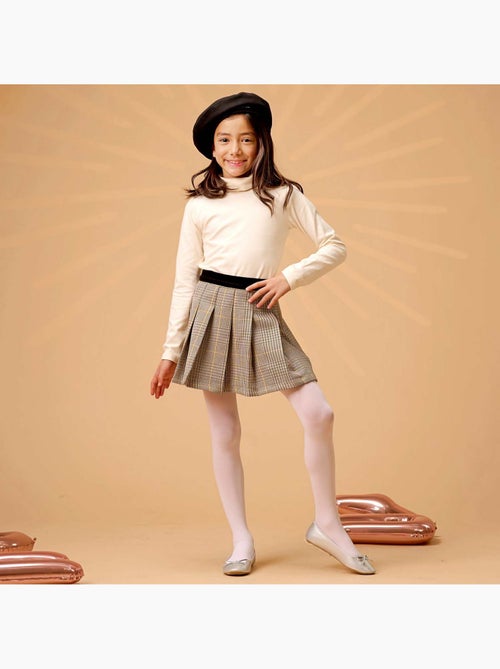 Jupe Plissée Hiver   Carreaux Tartan   LONDON - La Faute à Voltaire - Kiabi