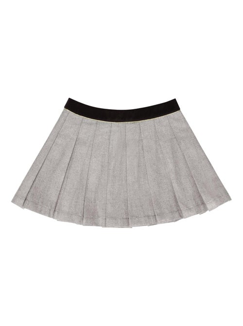 Jupe Plissée Hiver   Laine    LONDON - La Faute à Voltaire - Kiabi