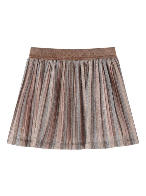 Jupe Plissée Pour Enfant Coton - VidaXL - Kiabi