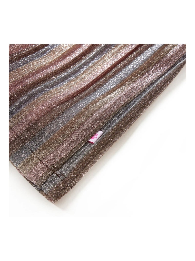 Jupe Plissée Pour Enfant Coton - VidaXL Multicolore - Kiabi