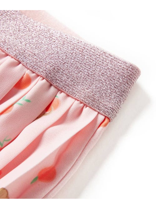 Jupe Plissée Pour Enfant Coton - VidaXL - Kiabi
