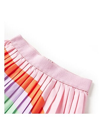 Jupe Plissée Pour Enfant Polyester - VidaXL