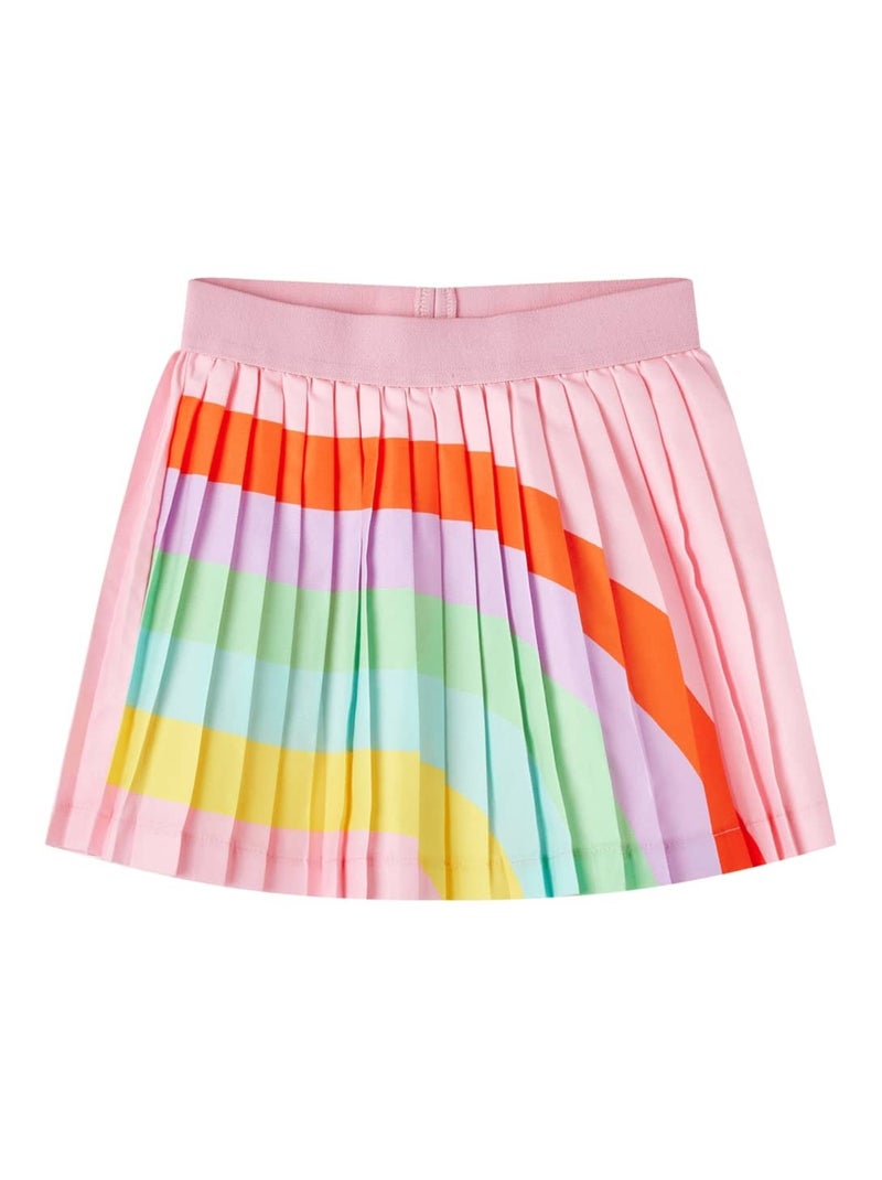 Jupe Plissée Pour Enfant Polyester - VidaXL Rose - Kiabi