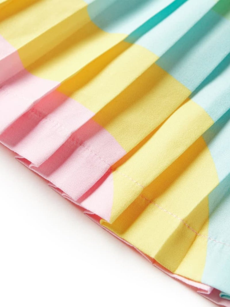 Jupe Plissée Pour Enfant Polyester - VidaXL Rose - Kiabi