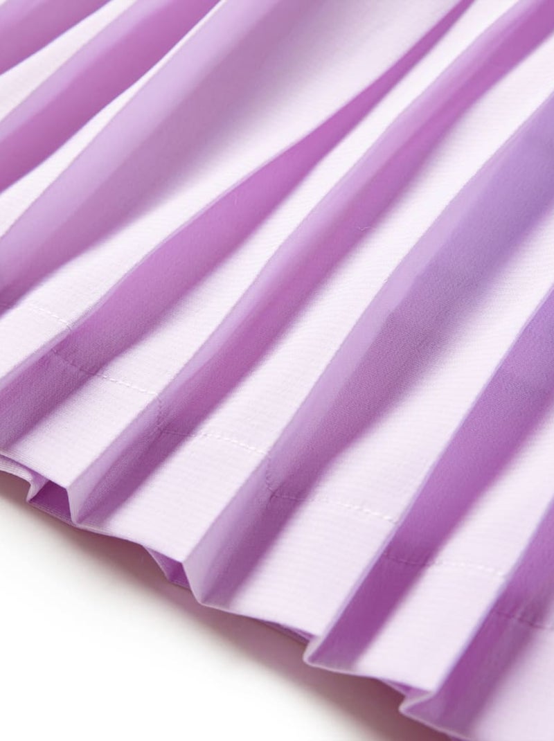 Jupe Plissée Pour Enfant Polyester - VidaXL Violet - Kiabi