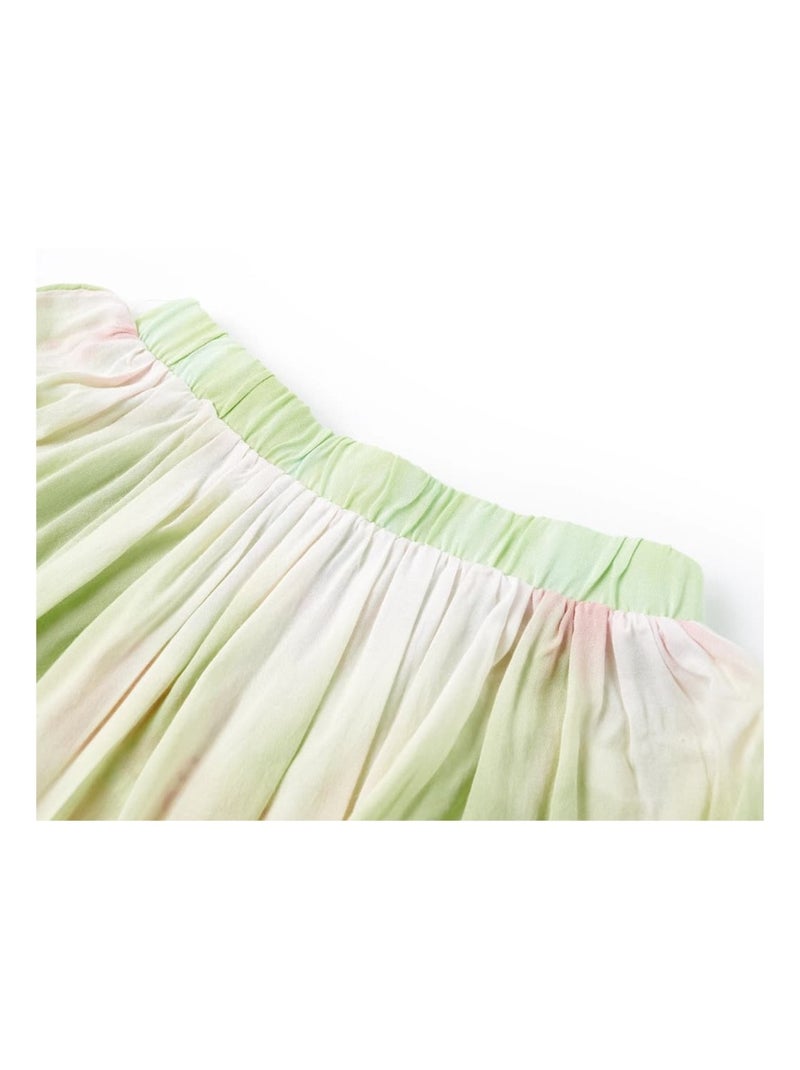 Jupe Plissée Pour Enfant Rayonne - VidaXL Rose - Kiabi