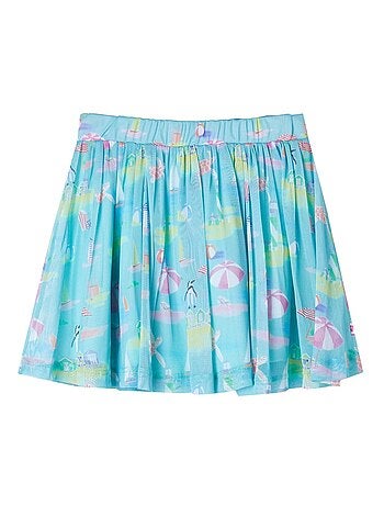 Jupe Plissée Pour Enfant Tissu - VidaXL