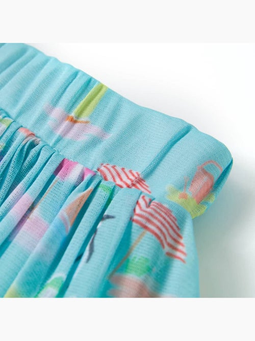 Jupe Plissée Pour Enfant Tissu - VidaXL - Kiabi