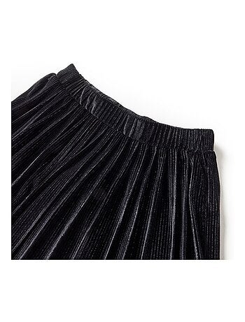 Jupe Plissée Pour Enfant Tissu - VidaXL