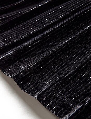 Jupe Plissée Pour Enfant Tissu - VidaXL