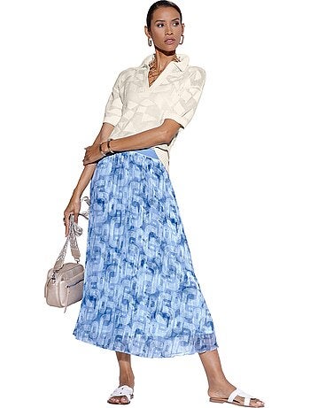 Jupe Plissée Qualité Tissée - Taille Standard - helline