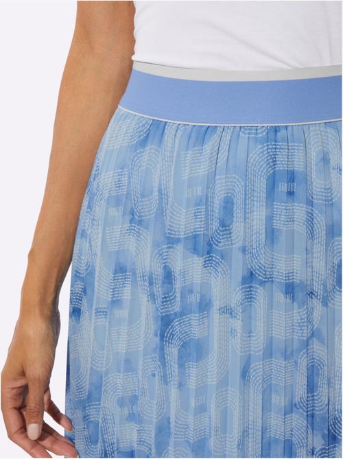 Jupe Plissée Qualité Tissée - Taille Standard - helline - Kiabi
