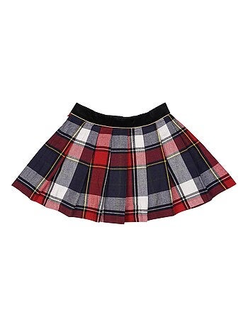 Jupe Plissée Tartan et LONDON - La Faute à Voltaire