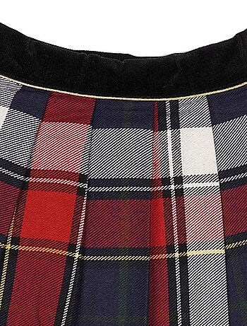 Jupe Plissée Tartan et LONDON - La Faute à Voltaire