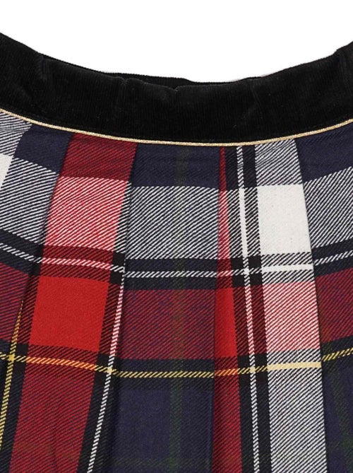 Jupe Plissée  Tartan  et    LONDON - La Faute à Voltaire - Kiabi