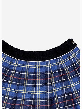 Jupe Plissée Tartan LONDON - La Faute à Voltaire