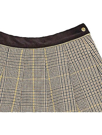 Jupe Plissée Tartan LONDON - La Faute à Voltaire
