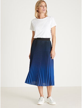 Jupe plissée tie and dye - DAXON