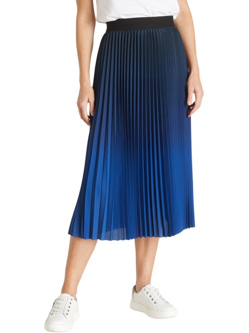 Jupe plissée tie and dye - Kiabi