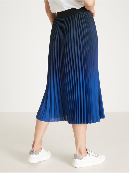 Jupe plissée tie and dye - Kiabi