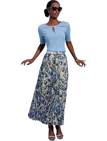 Jupe Plissée Très Facile à Entretenir - Taille Courte - helline