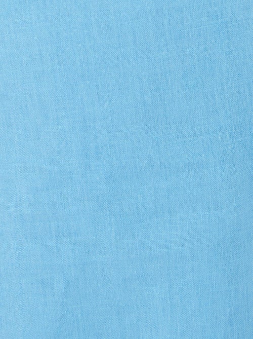 Jupe portefeuille mélange lin Climatyl - Damart - Kiabi
