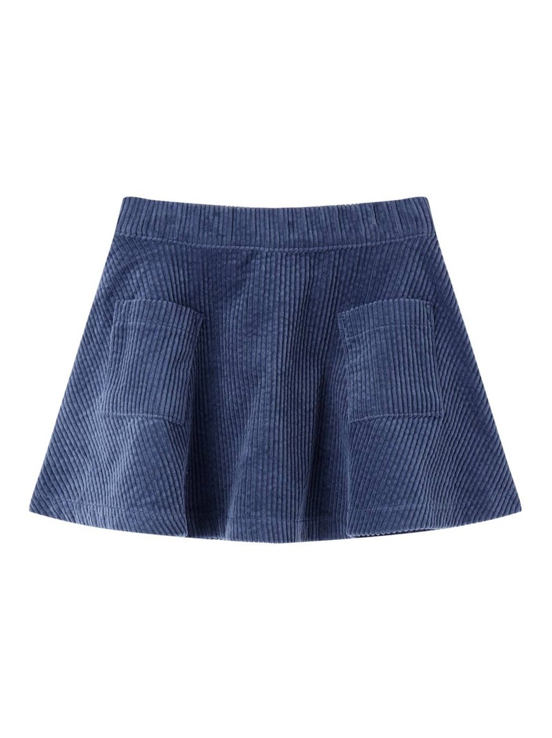 Jupe Pour Enfant Coton - VidaXL Bleu - Kiabi