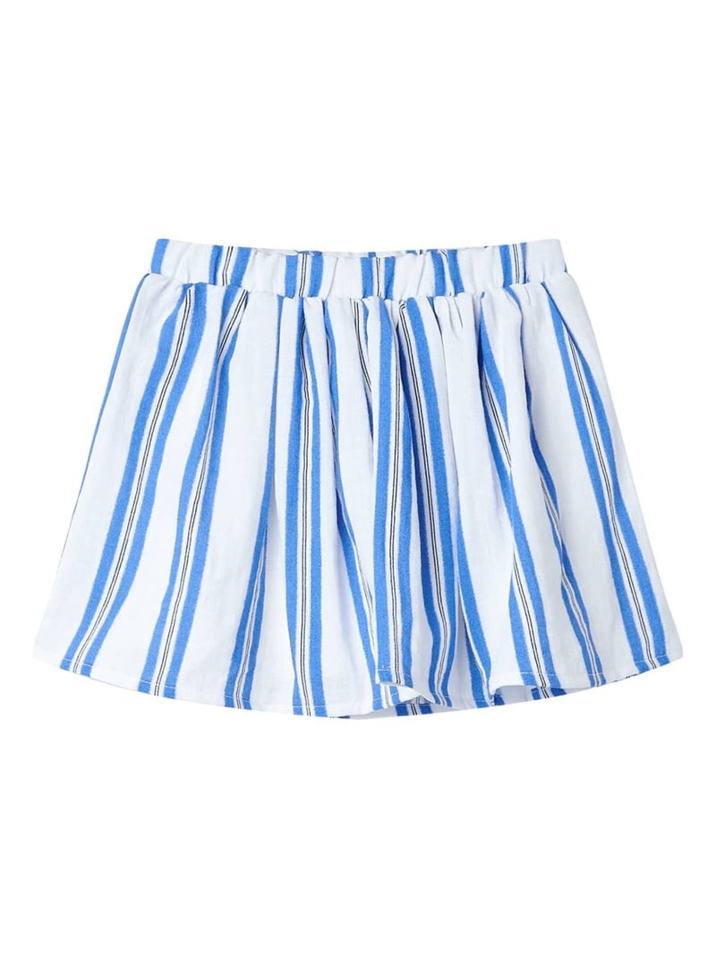 Jupe Pour Enfant Coton - VidaXL Bleu - Kiabi
