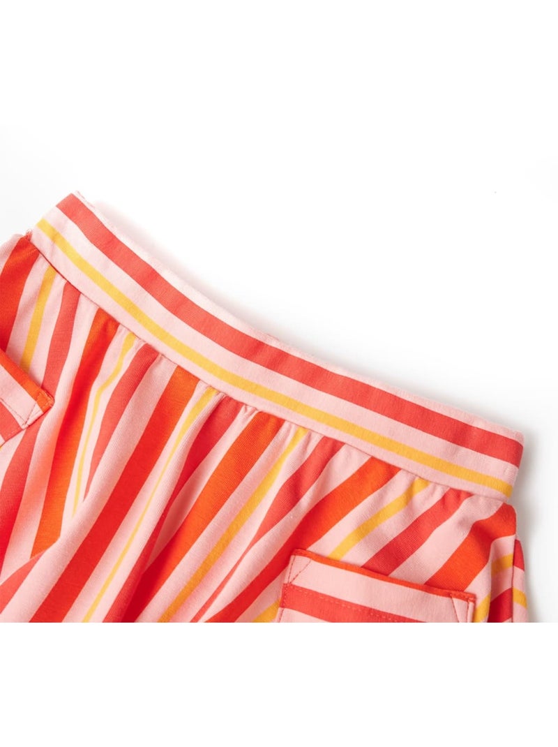 Jupe Pour Enfant Coton - VidaXL Rose - Kiabi