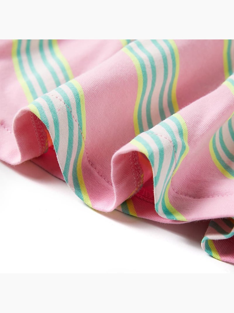 Jupe Pour Enfant Coton - VidaXL Rose - Kiabi