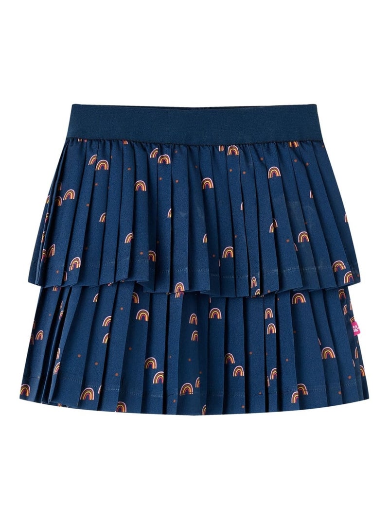 Jupe Pour Enfant Polyester - VidaXL Bleu - Kiabi