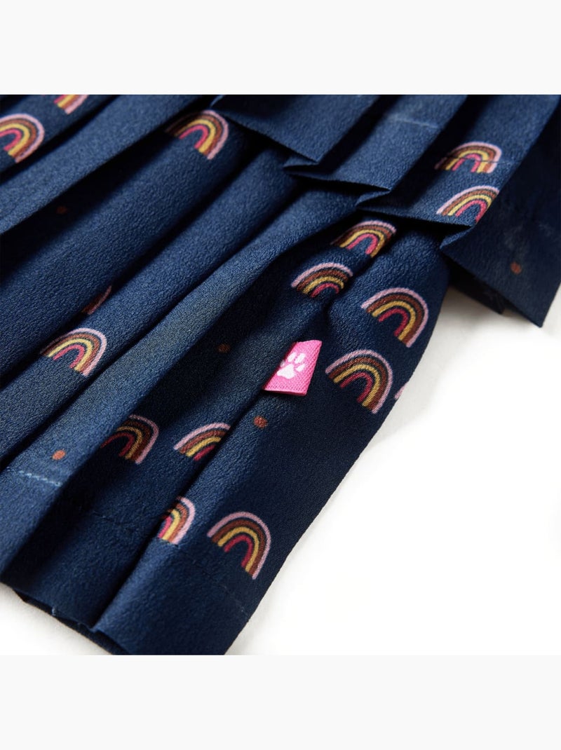 Jupe Pour Enfant Polyester - VidaXL Bleu - Kiabi