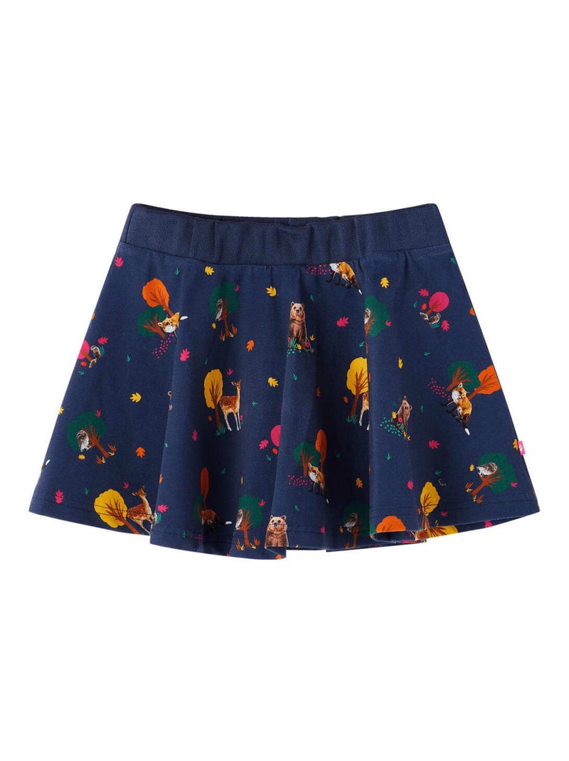 Jupe Pour Enfant Tissu - VidaXL Bleu - Kiabi