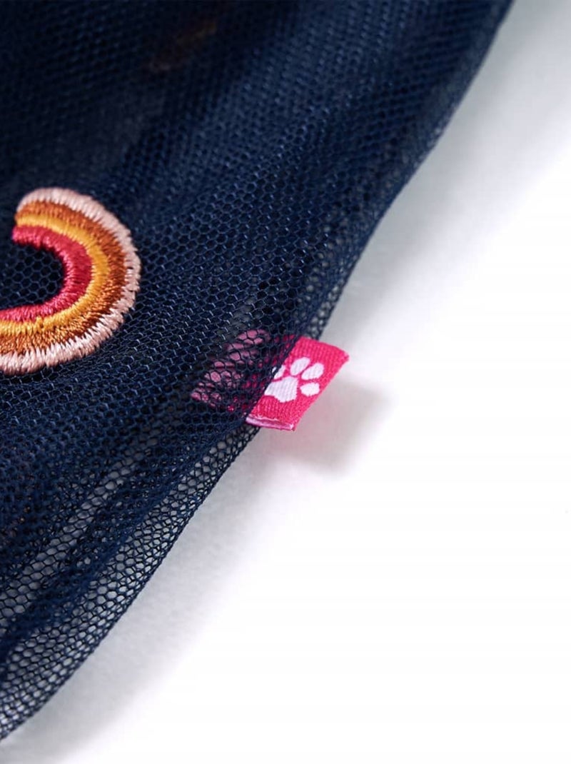 Jupe Pour Enfant Tissu - VidaXL Bleu - Kiabi
