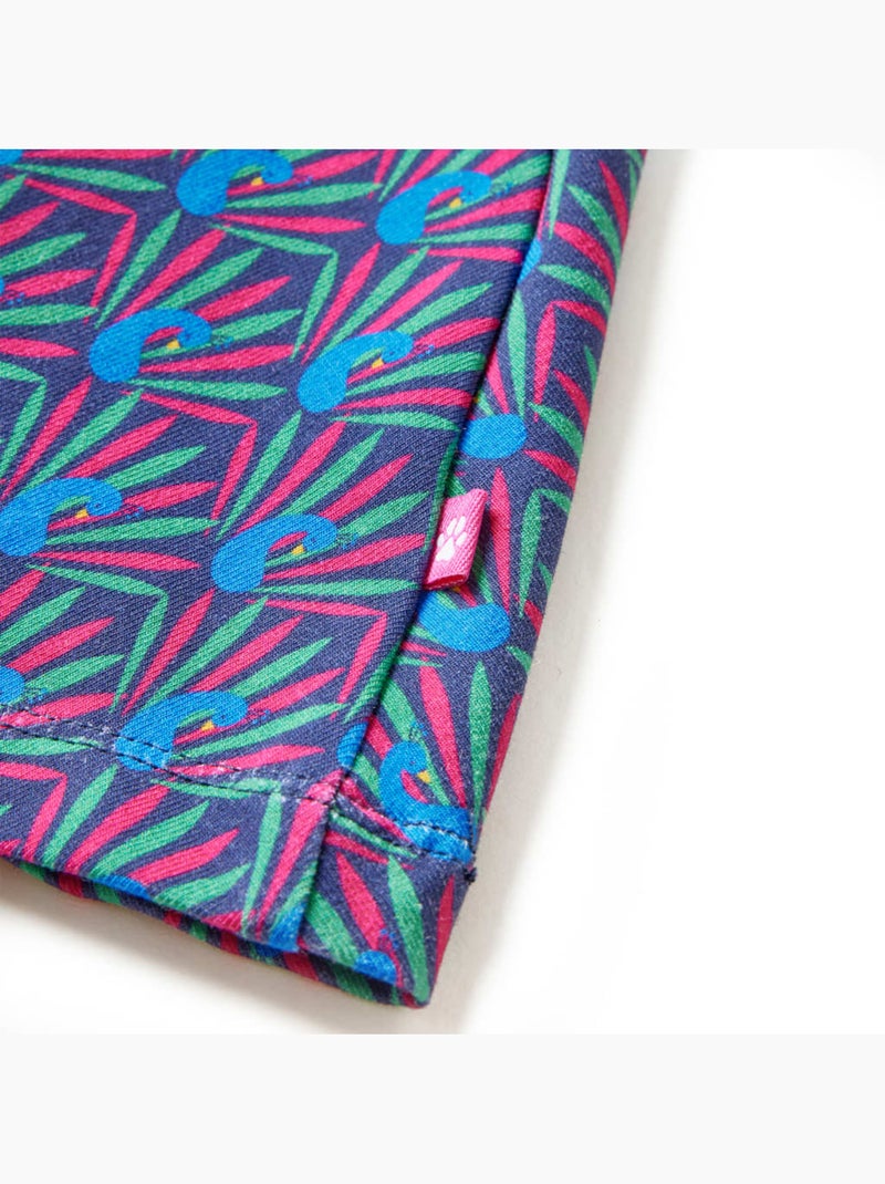 Jupe Pour Enfant Tissu - VidaXL Bleu - Kiabi