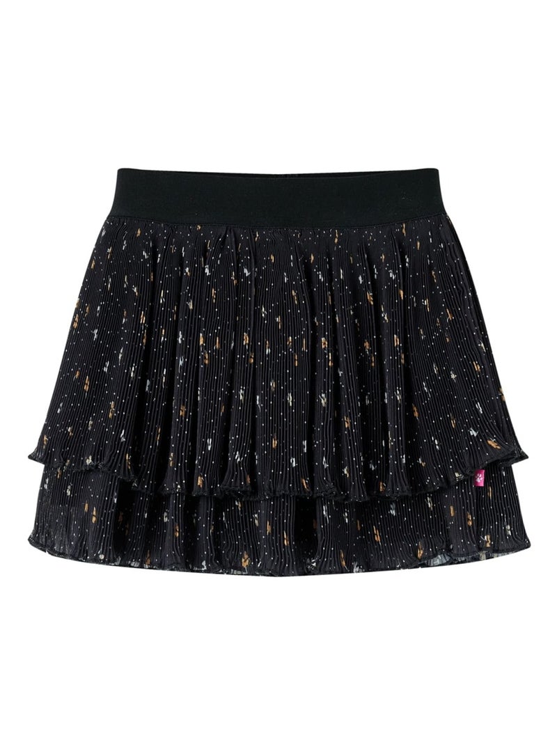 Jupe Pour Enfant Tissu - VidaXL Noir - Kiabi
