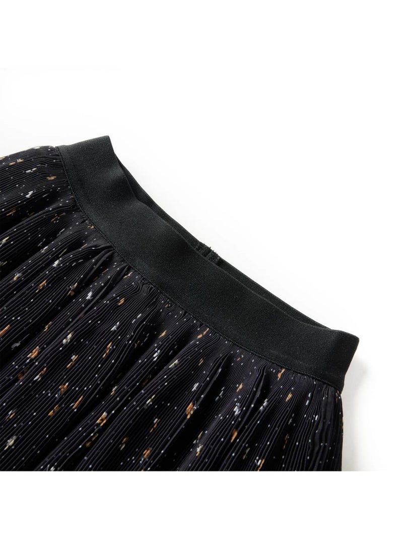 Jupe Pour Enfant Tissu - VidaXL Noir - Kiabi