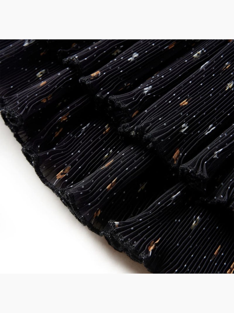 Jupe Pour Enfant Tissu - VidaXL Noir - Kiabi