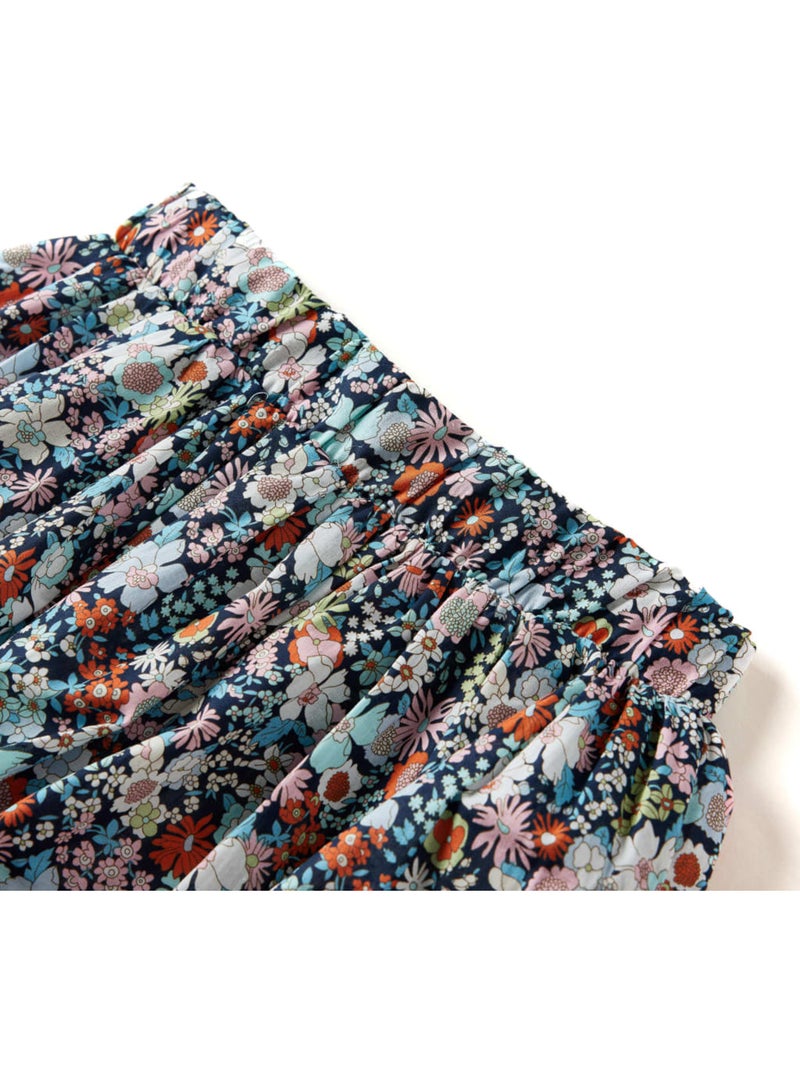 Jupe Pour Enfants Coton - VidaXL Bleu - Kiabi