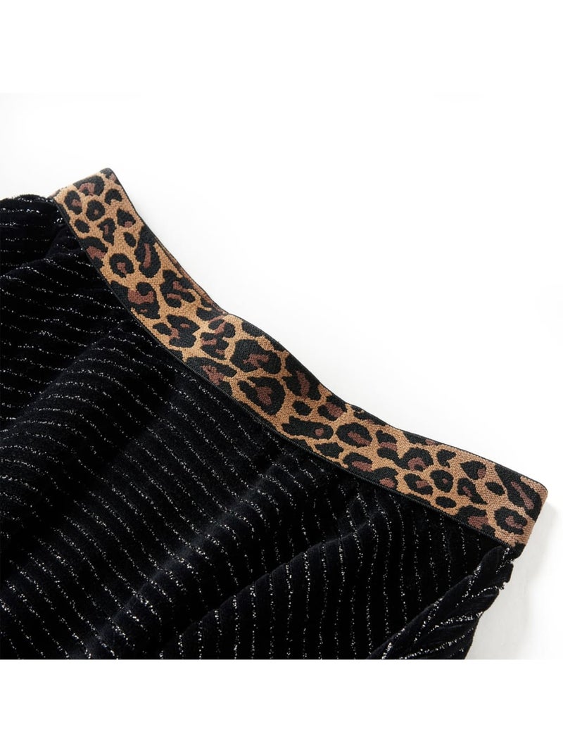 Jupe Pour Enfants Coton - VidaXL Noir - Kiabi
