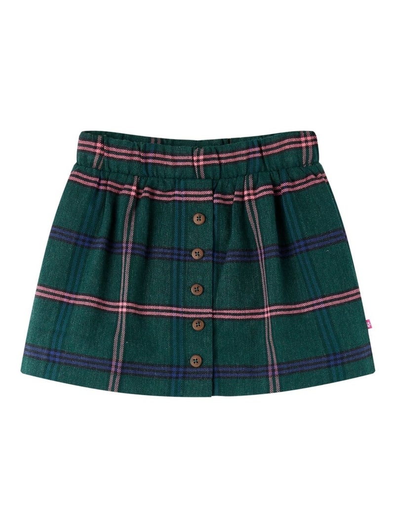 Jupe Pour Enfants Coton - VidaXL Vert - Kiabi