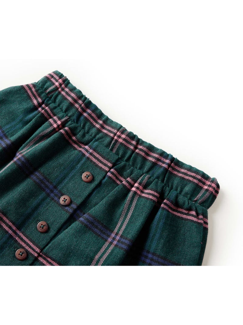 Jupe Pour Enfants Coton - VidaXL Vert - Kiabi