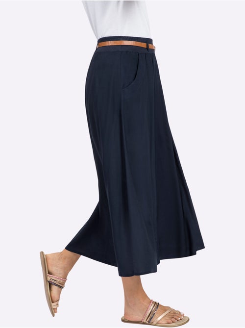 Jupe Pure Viscose - Taille Courte - Witt - Kiabi