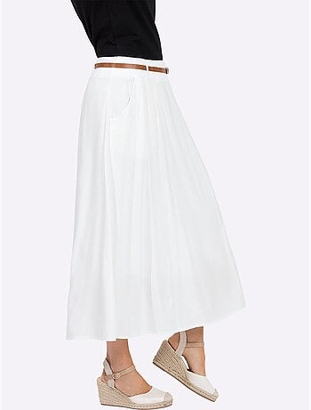 Jupe Pure Viscose - Taille Courte - Witt