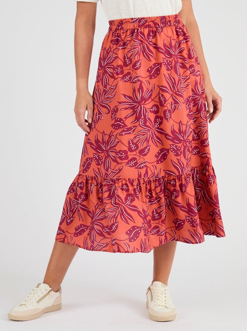 Jupe pure viscose Climatyl - Damart - Kiabi