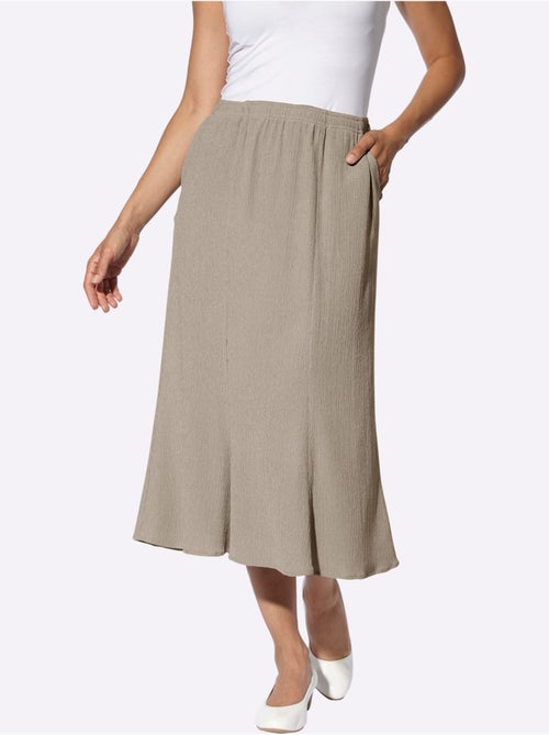 Jupe Qualité Crêpe - Taille Standard - Witt - Kiabi