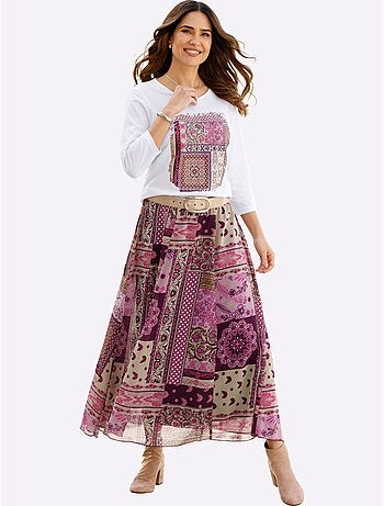 Jupe qualité tissée - taille standard - moda vilona