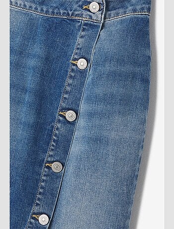 Jupe RAPHA droite en jeans 'Le Temps Des Cerises'