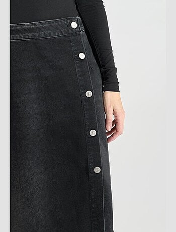 Jupe RAPHI droite en jeans 'Le Temps Des Cerises'