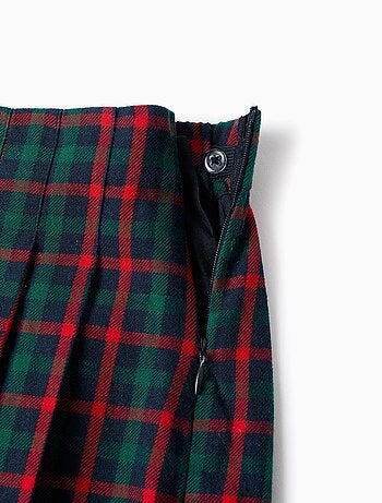 Jupe-short à carreaux You&Me